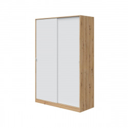 Armario puerta corredera Garona 120x200x50cm con 2 puertas color blanco