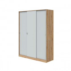 Armario puerta corredera Garona 150x200x50cm con 3 puertas color blanco