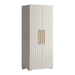 Armario Resina Alto Groove 2 puertas 80x45x180 cm