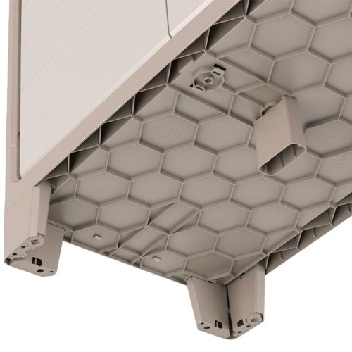 Armario resina Alto Gulliver 2 Puertas 80x44x182 cm