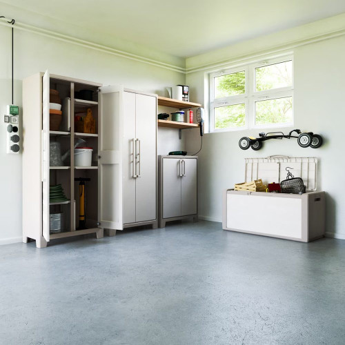 Armario resina Alto Gulliver 2 Puertas 80x44x182 cm