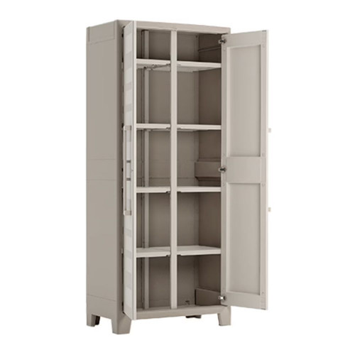 Armario resina Escobero Gulliver Multispace 2 Puertas 80x44x182 cm