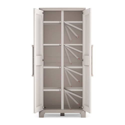 Armario resina Escobero Gulliver Multispace 2 Puertas 80x44x182 cm