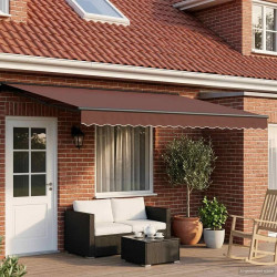 Armazón de Toldo Manual con Leds Vidaxl