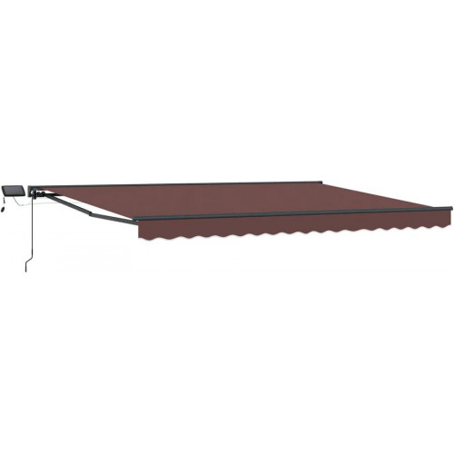 Armazón de Toldo Manual con Leds Vidaxl