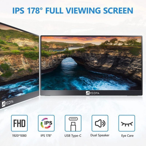 Arzopa A1 Max Monitor Portátil 17.3