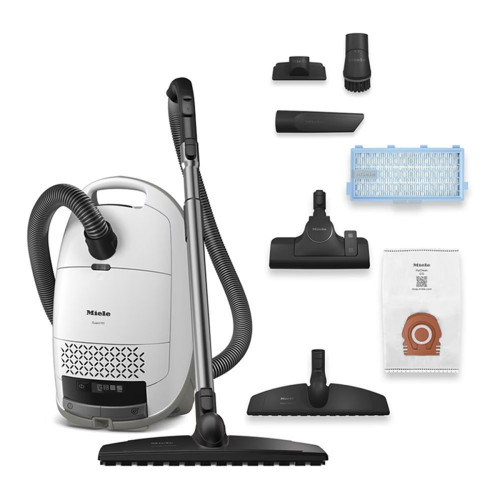 Aspirador con bolsa Miele Guard M1 Parquet XL Brilliant White