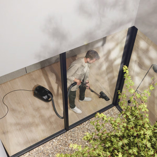 Aspirador con bolsa Miele Guard S1 con filtro AirClean Negro Obsidiana