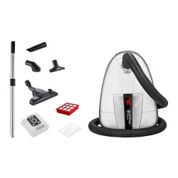 Aspirador con bolsa Nilfisk Select Allergy con filtro Hepa 14 Negro / Blanco