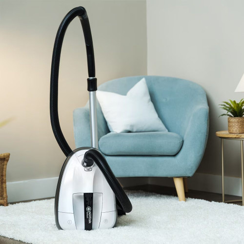 Aspirador con bolsa Nilfisk Select Allergy con filtro Hepa 14 Negro / Blanco