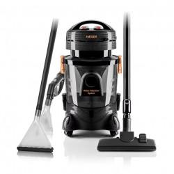 Aspirador con filtro de agua Haeger Aquaclean Pro para alfombras y tapicerías Negro
