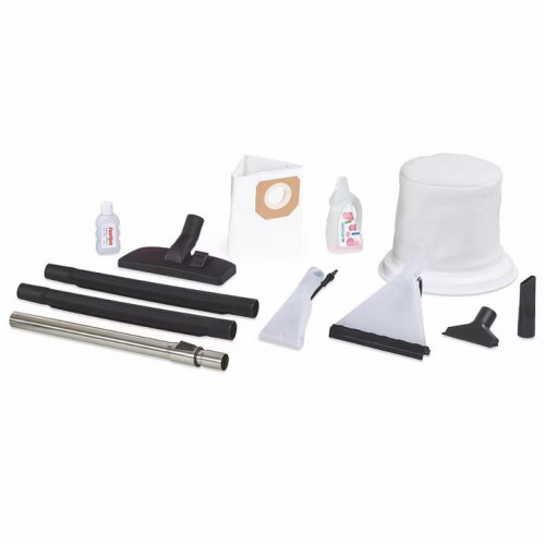 Aspirador con filtro de agua Haeger Aquaclean Pro para alfombras y tapicerías Negro