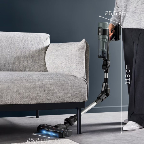 Aspirador de escoba Rowenta X-Force Flex 10.80 Sistema Digital Control Negros