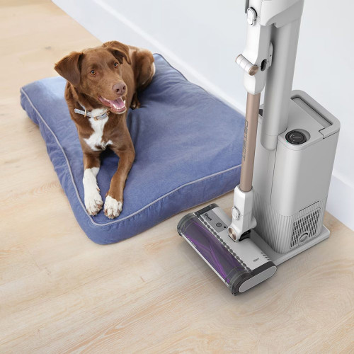 Aspirador de escoba Shark Detect + sistema vaciado IW3612EU Blanco