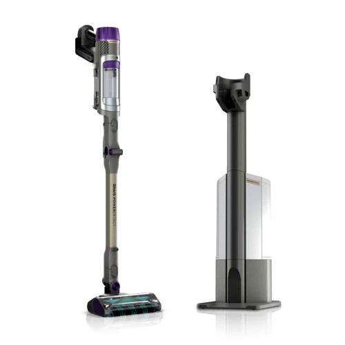 Aspirador de escoba Shark PowerDetect IP3251EUT, 300 W, 70 min Autonomía, Base Autovaciado, Especial Mascotas Gris