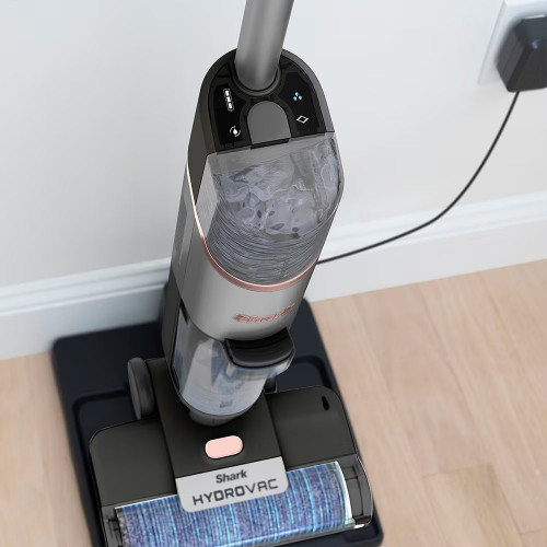 Aspirador de escoba sin cable Shark WD210EU Hydrovac 2 en 1 para suelos duros Gris