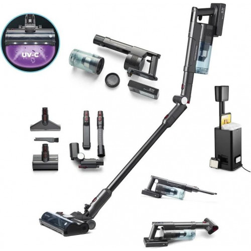 aspirador de mano Clean Air optima Vertica Dock Purifloor con esterilización por UV-C