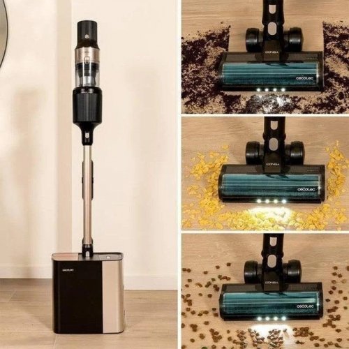 Aspirador Escoba Cecotec Conga Rockstar 5500 Hurricane Station Pet Flex