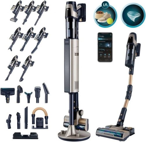 Aspirador escoba Cecotec RZ90 AI AquaPet Flex Connected