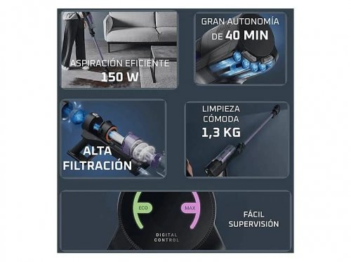 Aspirador escoba Rowenta RH5A32E0 X-Pert