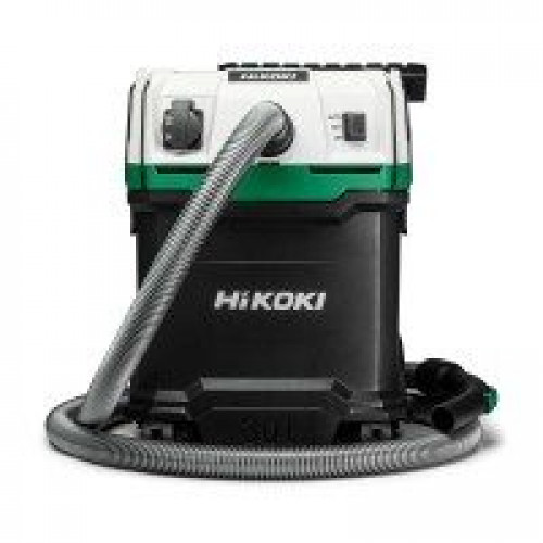 Aspirador Hikoki RP300YLWAZ Humedo y Seco | 1200W | 30L | Clase L | power socket