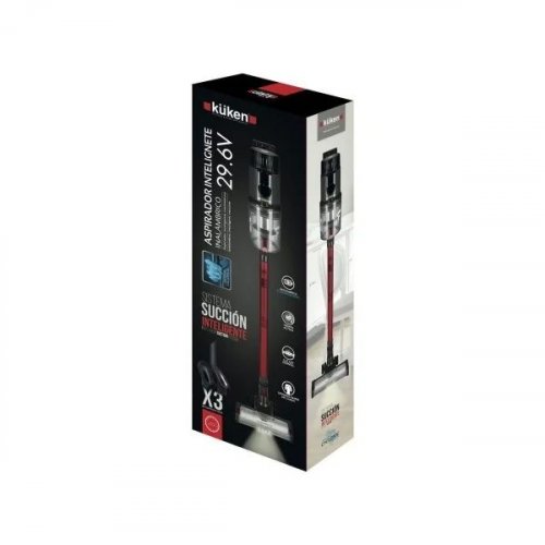 Aspirador Inteligente 2 en 1 Kuken 29.6V con Batería Recargable