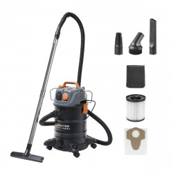 Aspirador para seco y húmedo DEXTER PRO - alimentación red eléctrica - 1400 W - Capacidad del depósito 25 L y de acero