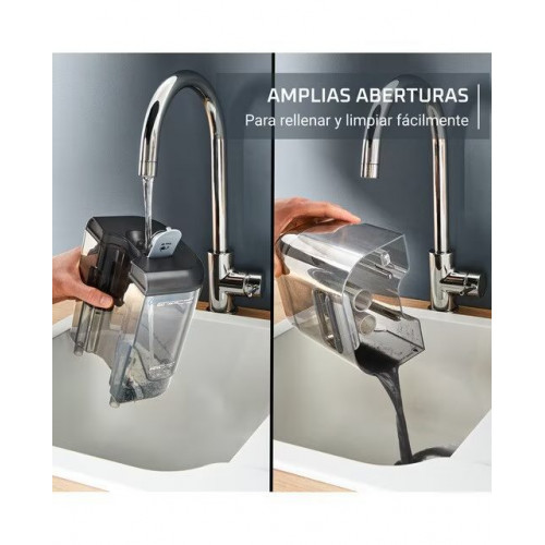 Aspirador para tapicerías Rowenta Clean it IN5011 limpieza de derrames y manchas Naranja