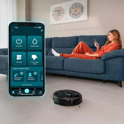 Aspirador Robot Cecotec Conga 9990 AI Spin Revolution Ultra Power Home