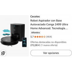 Aspirador Robot Conga Cecotec 2499 Ultra Home Advanced