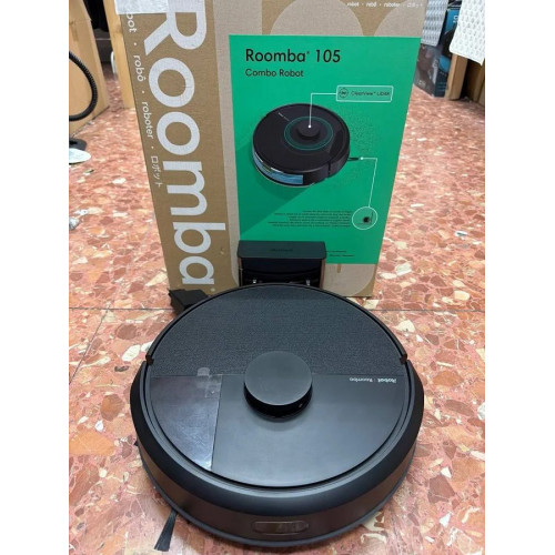 Aspirador Robot iRobot Roomba 105 Combo Negro