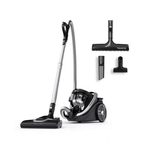 Aspirador Rowenta Silence Force Cyclonic Effitech RO7936 silenciosa Negro