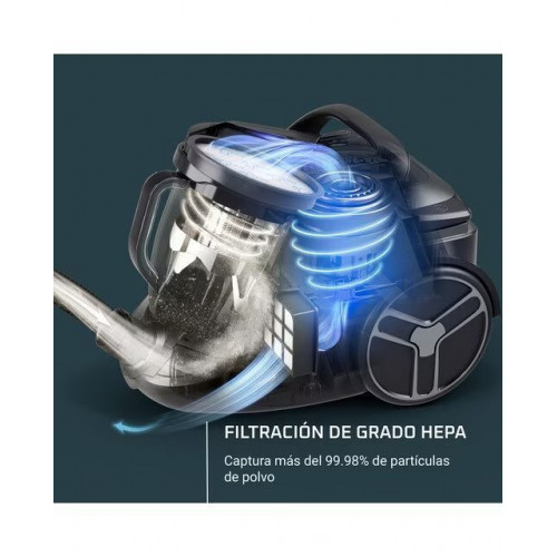 Aspirador Rowenta Silence Force Cyclonic Effitech RO7936 silenciosa Negro