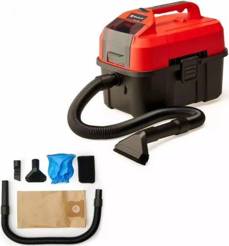Aspirador seco-húmedo a batería 18v 12l te-vc 18/10 li-solo Einhell