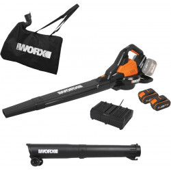 Aspirador Soplador de Hojas Worx WG583E