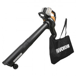 Aspirador Soplador triturador de batería 40v Worx powershare