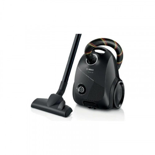 Aspiradora con Bolsa Bosch Serie 2 BGDS2CHAMP 600W 3,5L Filtro Higiénico Negra