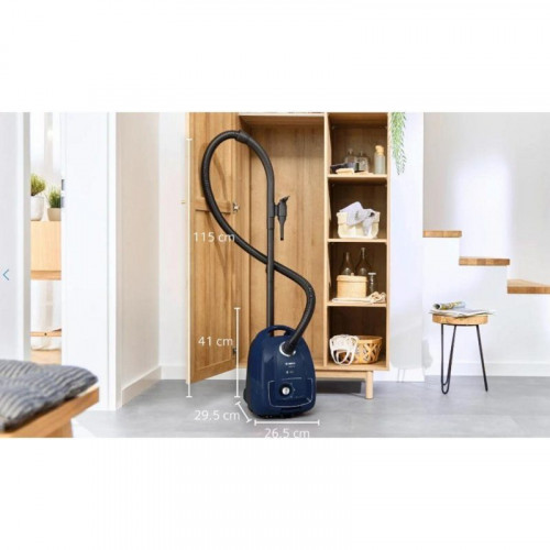 Aspiradora con Bolsa Bosch Serie 4 BGD38BU2 600 W 4 L PureAir Azul