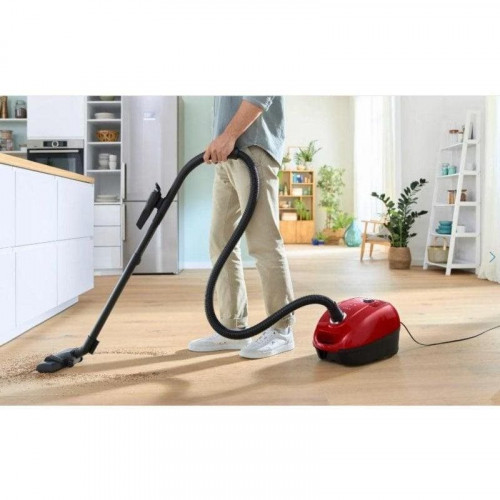Aspiradora con Bolsa Bosch Serie 4 BGD38RD1H 600 W 4 L Microfiltración Roja