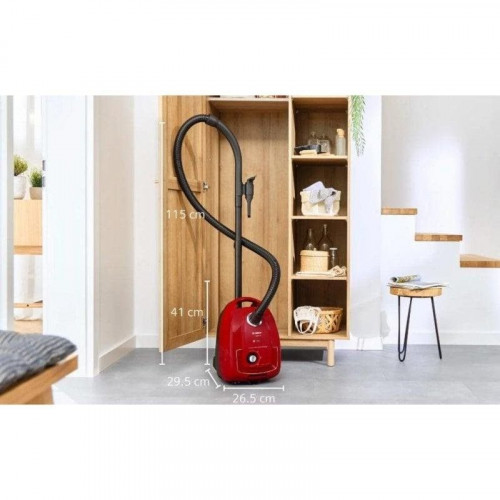 Aspiradora con Bolsa Bosch Serie 4 BGD38RD1H 600 W 4 L Microfiltración Roja