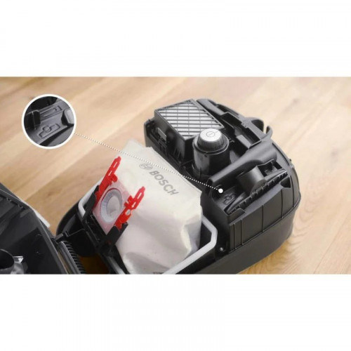 Aspiradora con Bolsa Bosch Serie 4 BGL41POW2H 850W HEPA 4L Negra