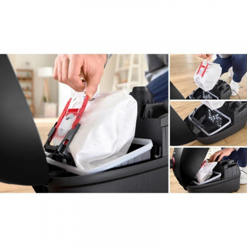 Aspiradora con Bolsa Bosch Serie 4 BGL41POW2H 850W HEPA 4L Negra