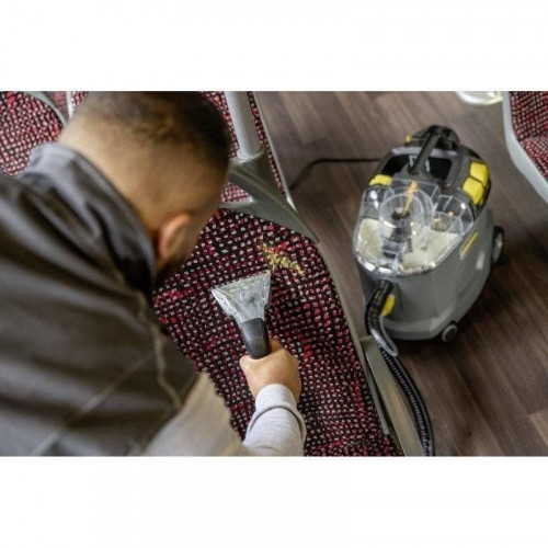 Aspiradora de Tapicerías Karcher Puzzi 8/1 1,2kW con Cable Gris Amarillo