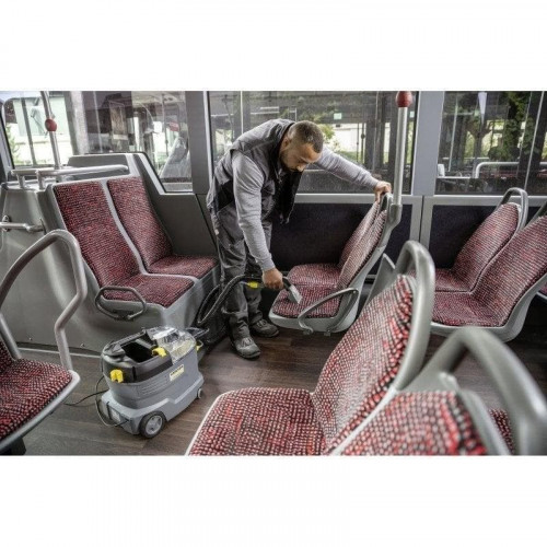 Aspiradora de Tapicerías Karcher Puzzi 8/1 1,2kW con Cable Gris Amarillo