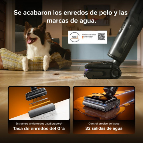 Aspiradora en seco y húmedo Roborock F25 Steam equipada con autolimpieza con vapor y a alta temperatura