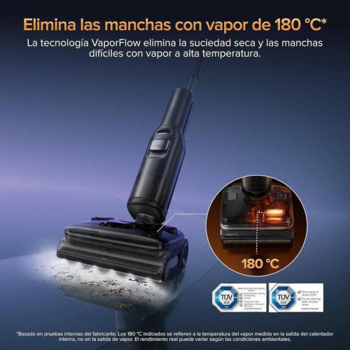 Aspiradora Fregona Roborock F25 Ultra 220W 22000 Pa 60 min Autolimpieza Negro
