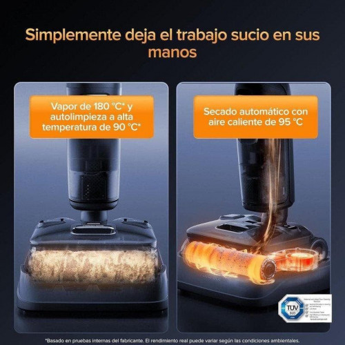 Aspiradora Fregona Roborock F25 Ultra 220W 22000 Pa 60 min Autolimpieza Negro