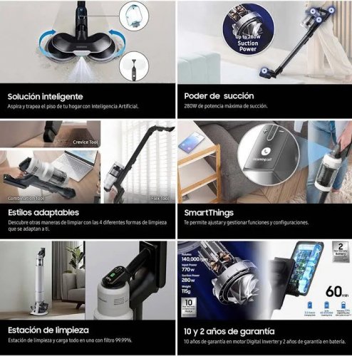 Aspiradora Samsung bespoke ai Jet Lite premium