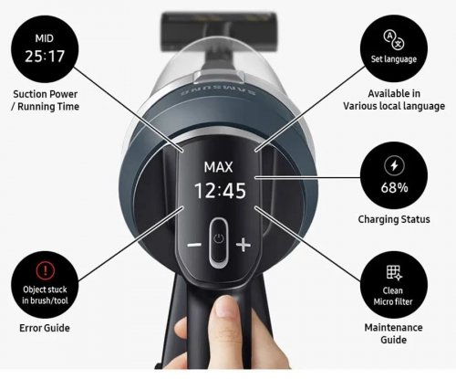 Aspiradora Samsung VS20C85G2TN WD Jet 85 PetPRO