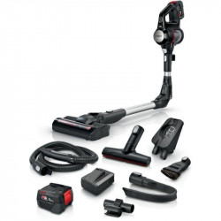Aspiradora sin Bolsa Bosch BSS715FRSH 18V 35 min Cepillo Alfombra Negro Plata